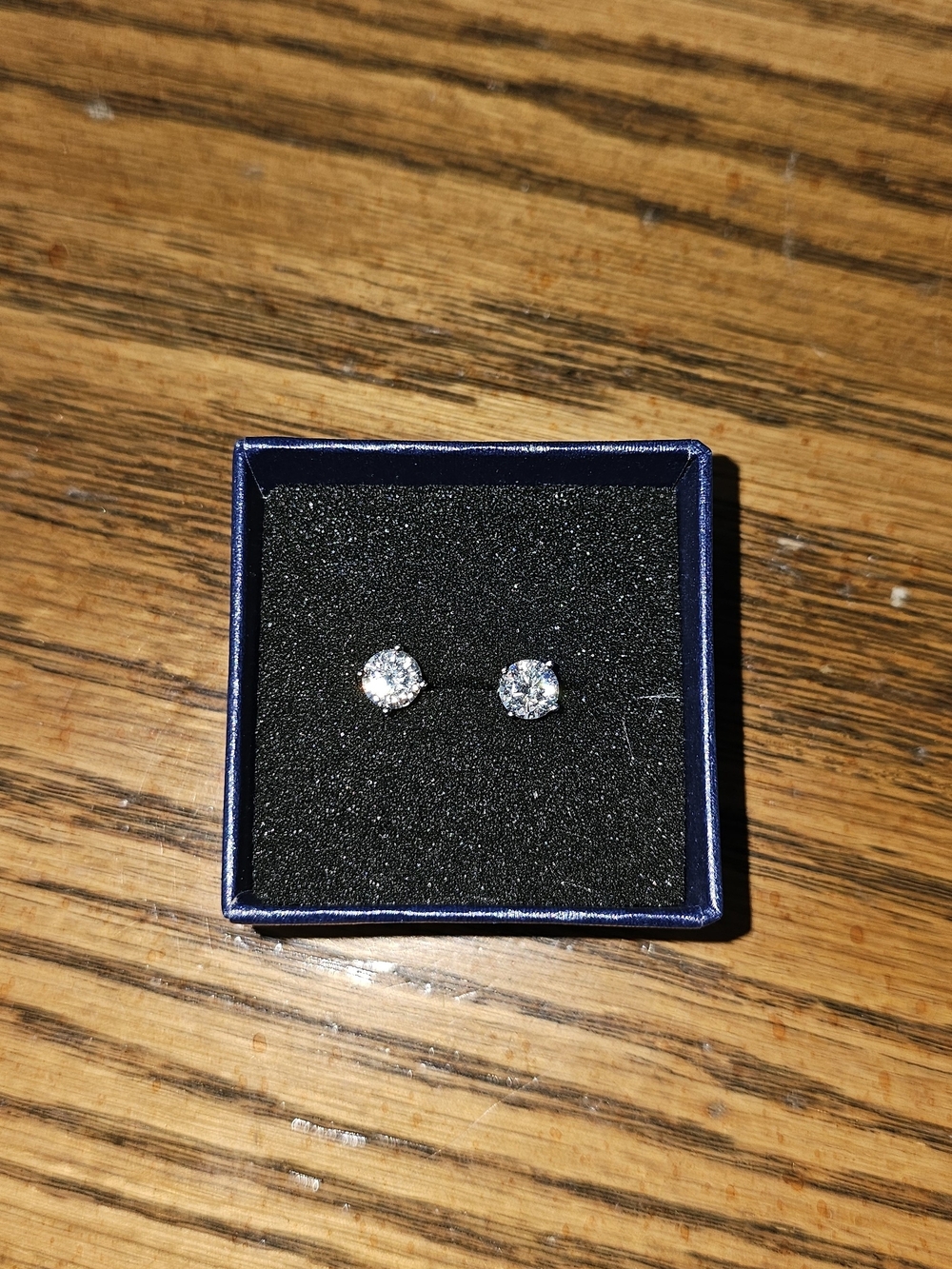 6mm VVS Moisanite 925 Classic Stud Earings